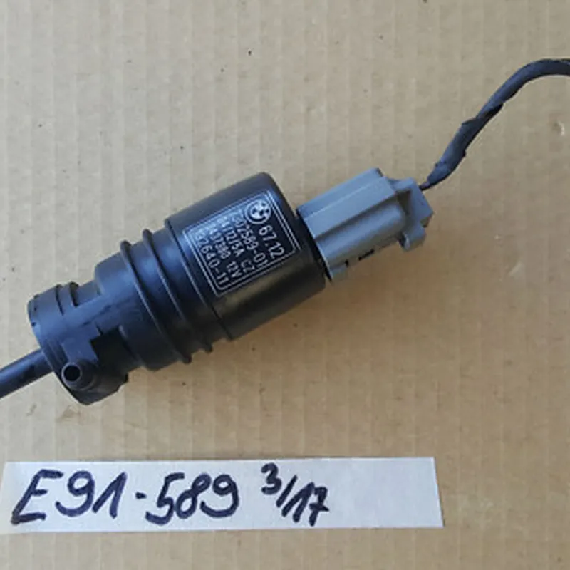 BMW E87 E91 F31 F21 X1 Waschpumpe Flüssigkeitsbehälter 7302589 Wischwasser Pumpe