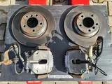 BMW E92 E93 Bremssattel Träger VORNE rechts Links Ate 57/24/300  Beläge Scheiben