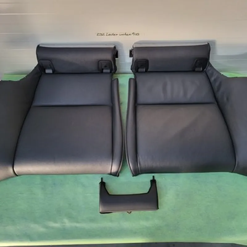 BMW E92 Coupe Rückbank Unterteil Leder schwarz Rücksitz Bank Unten ABHOLUNG 