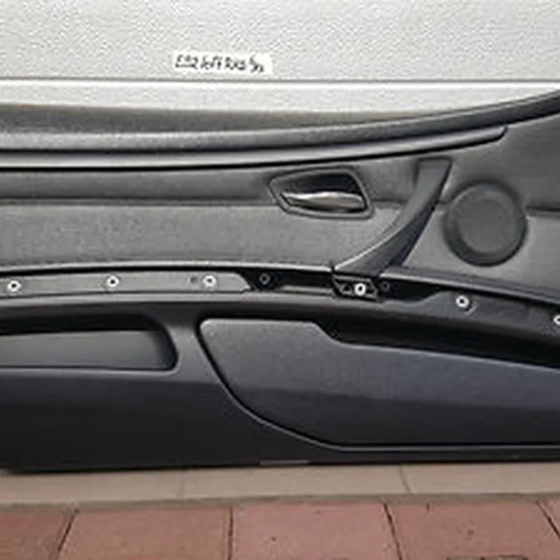 BMW E92 E93 english Tür Verkleidung RHD left Door Card Cover Panel Trim leather