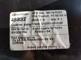 BMW Z3 Roadster Tür Verkleidung Türtafel Leder schwarz gelb nappa sun RECHTS
