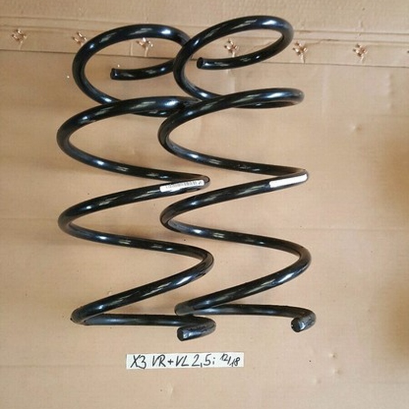 BMW  X3 E83 Spiral Tonnen Fahrwerk Feder VORNE rechts + links Schraubenfeder 