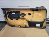 BMW Z3 Tür Verkleidung Leder Schwarz RECHTS + Griff + Chrom Leiste Airbag-Klappe
