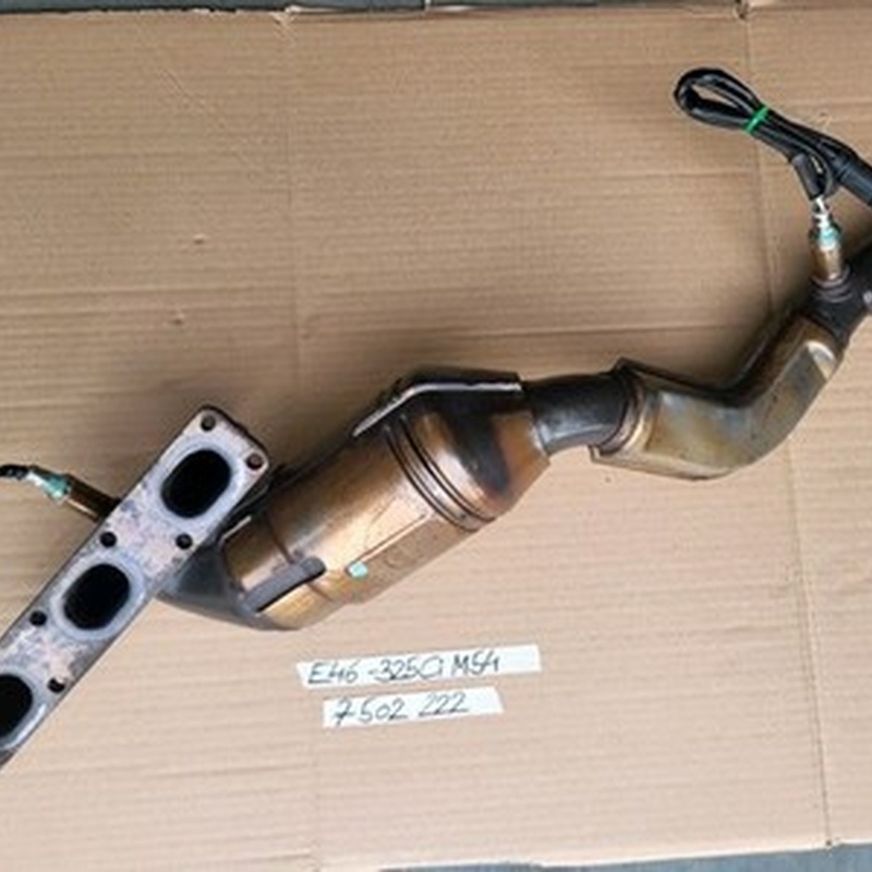 BMW E46 Auspuff Krümmer 7502222 Katalysator 325 i M54 mit 192 PS 7508746 lang 