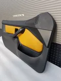 BMW Z3 Roadster Tür Verkleidung Türtafel Leder schwarz gelb nappa sun RECHTS