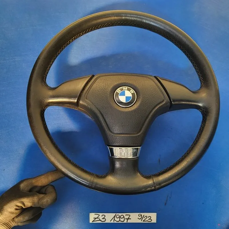 BMW E36 und Z3 Lenkrad 1093354 Leder Lenker + Fahrer Airbagmodul