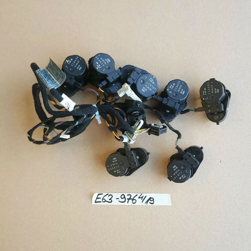 BMW E63 Klimakasten Kabel Klima Basis 6934976 + Stellantrieb Heizung 6942991
