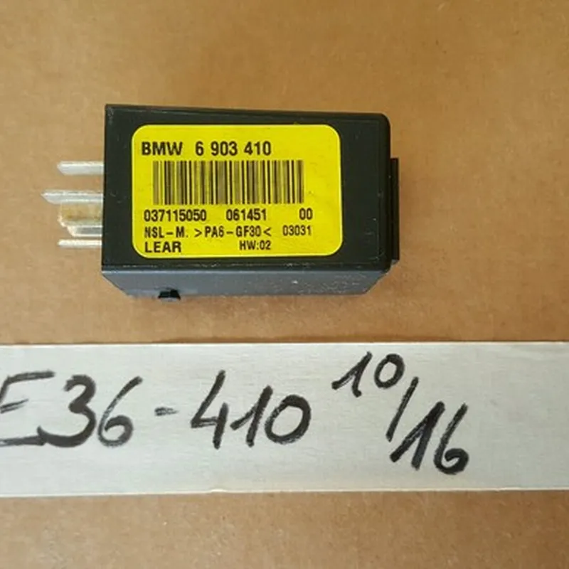 BMW E36 + Z3 Nebel Relais 6903410 Steuergerät Nebelschlusslicht 