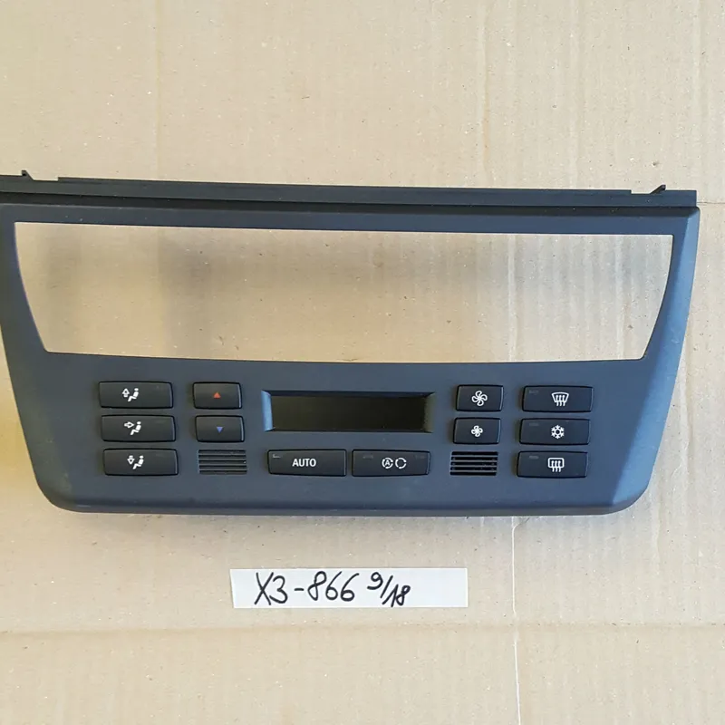 BMW X3 E83 Klimabedienteil  Bedienteil Klimaautomatik AUC 3413866