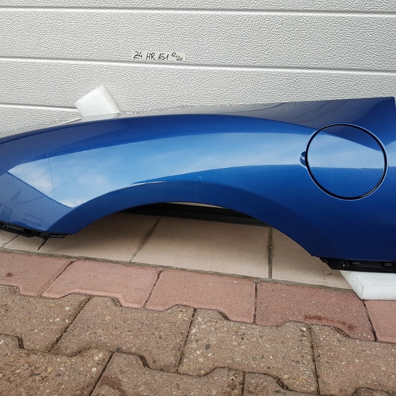 BMW Z4 E85 Seitenwand Aussenhaut Kotflügel hinten rechts ODER links Blau A51