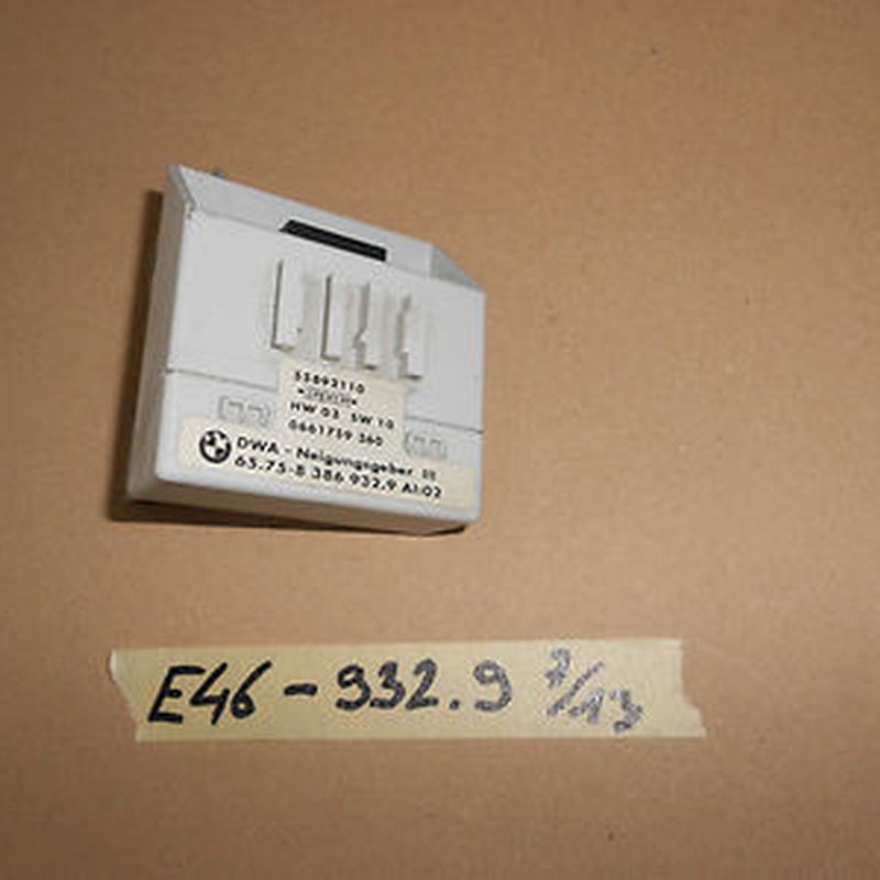 BMW E46 E38 E39 Alarm Neigungsgeber / Alarmneigungsgeber 8386932
