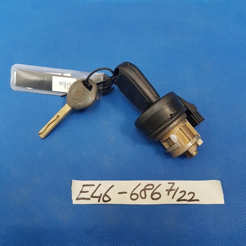BMW E46 Limousine Touring Zündschloss Zylinder  1094686 + Schlüssel Ring Antenne