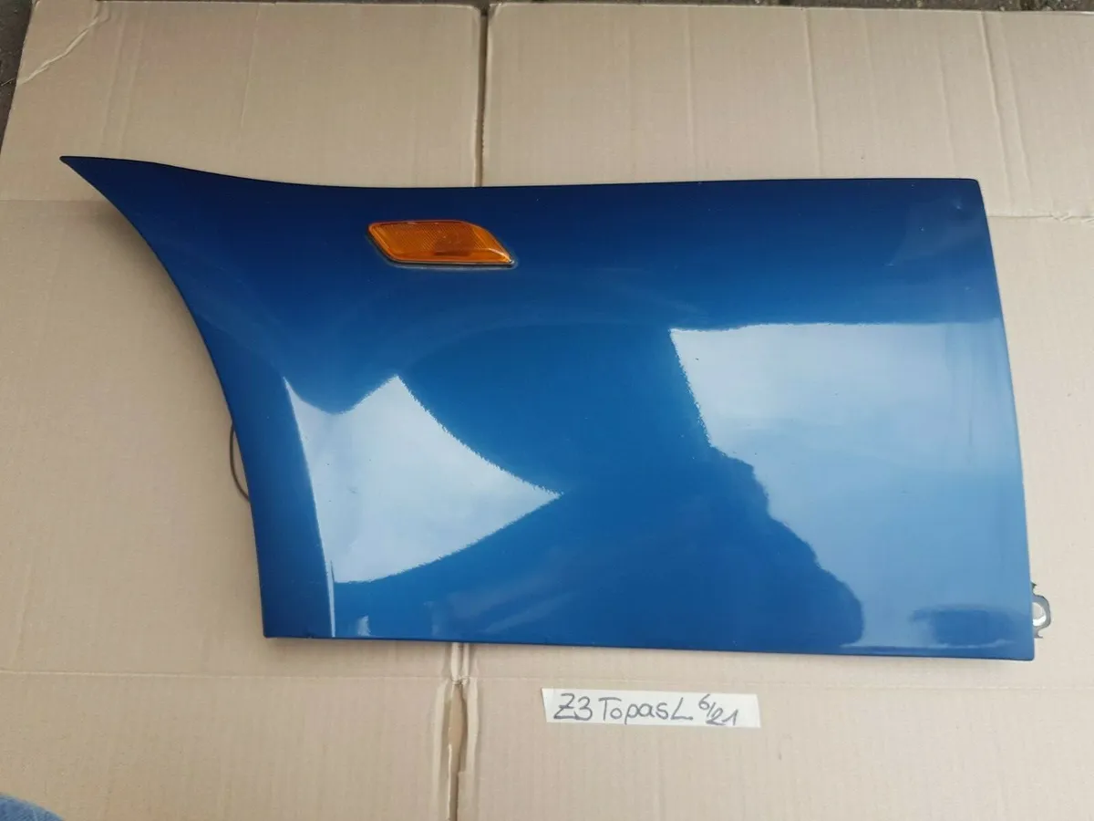 BMW Z3 Roadster Coupe Kotflügel Seitenwand  VORNE LINKS Fahrer Seite Topas blau