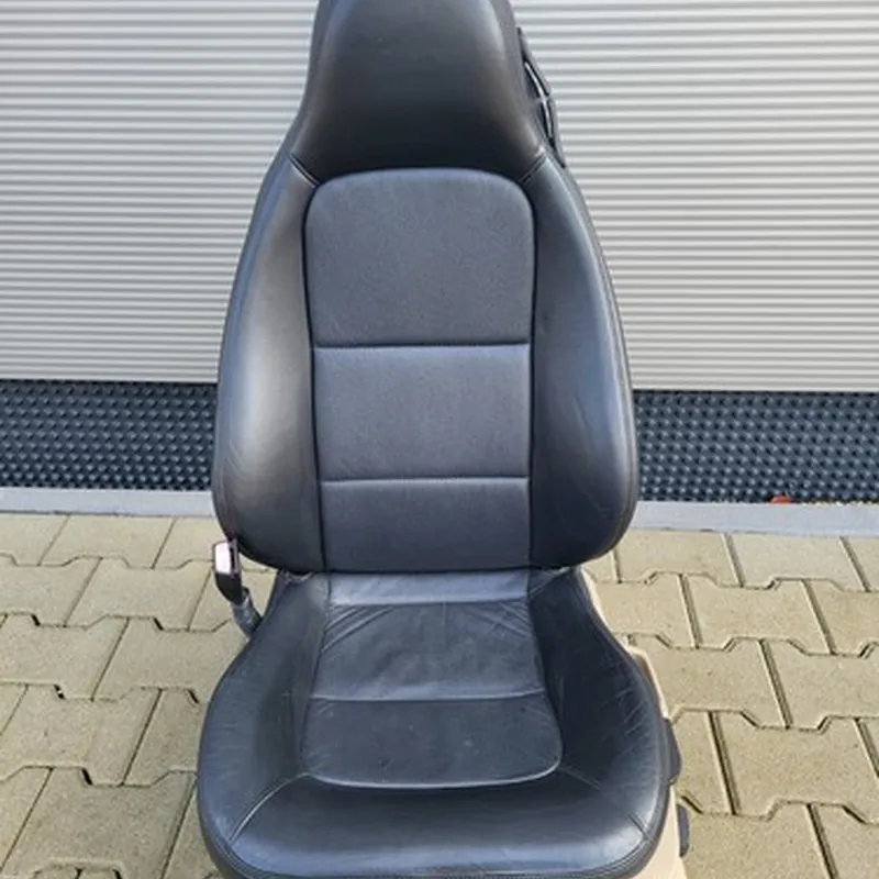BMW Z3 Roadster Fahrer Sitz Leder schwarz LINKS Sitz Blende beige ABHOLUNG