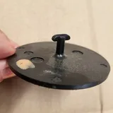 Mini + BMW E60 E61 E63 E64 E90 E91 X3 Klett Knopf Fußmatte Klettelement 9166609