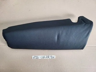 BMW E93 Cabrio Rückbank Oberteil Rücksitz Wange RECHTS 9113034 Leder schwarz 