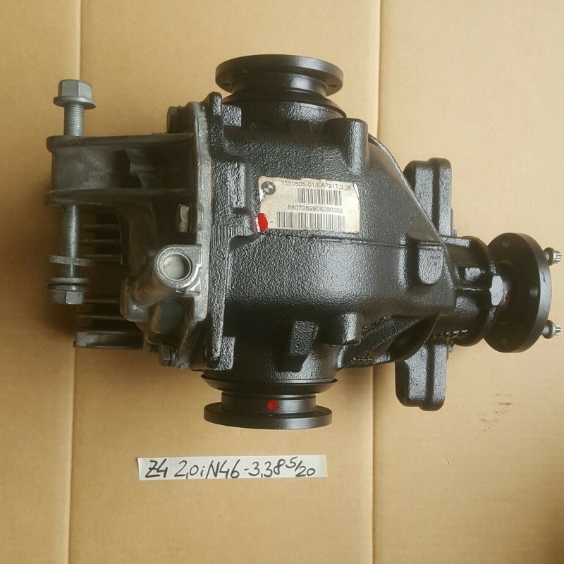 BMW Z4 E85 Differential Hinterachs Getriebe 7550505  Ü = 3,38 N46  2,0i ABHOLUNG