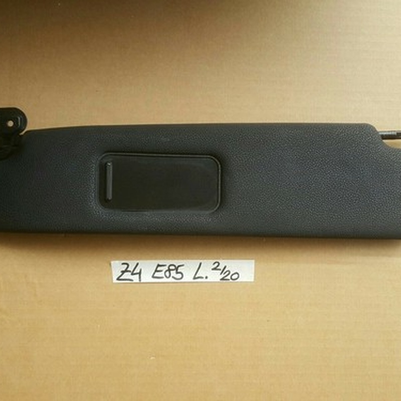 BMW Z4  E85 Sonnenblende Sonnen Schutz Blende schwarz VORNE LINKS 7016665