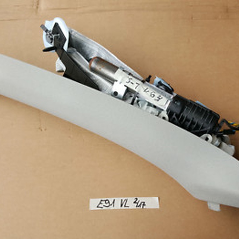 BMW E91 LCI Dach Airbag Seiten Verkleidung A-Säule Kopfairbag LINKS 7058331