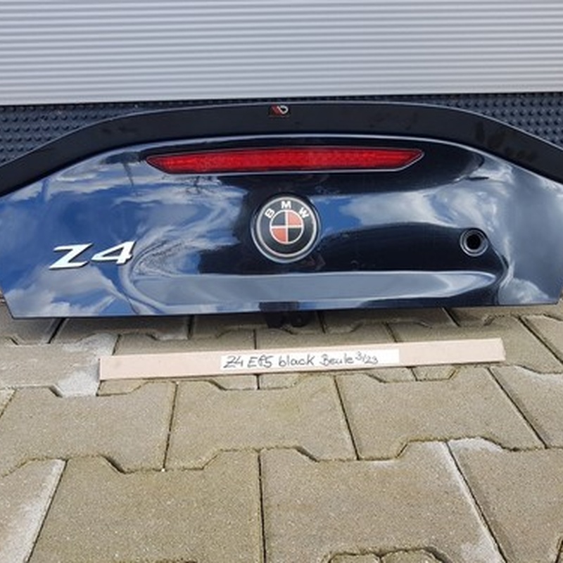 BMW Z4 E85 Heckklappe Kofferraum Klappe Heckdeckel Saphir Schwarz Beule ABHOLUNG