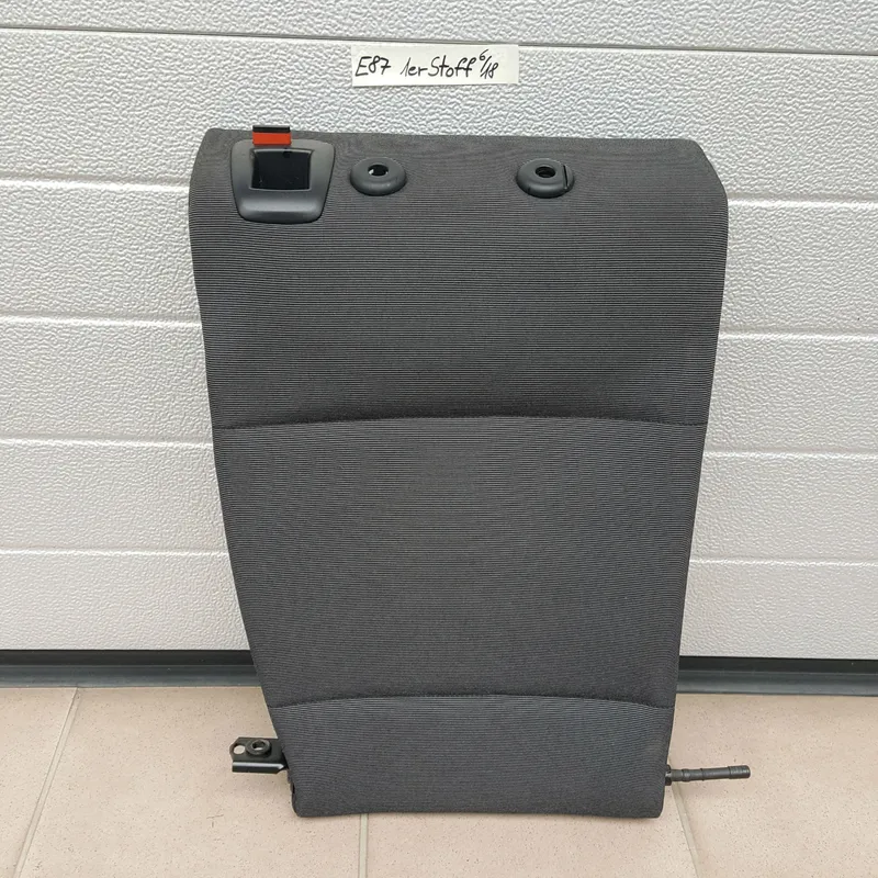 BMW E87 Rückbank Rückenlehne Stoff Fluid grau 