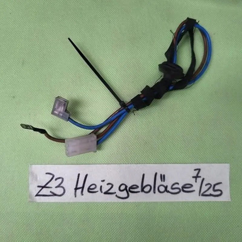 BMW E30 E36 Z3 Kabel Stecker  Heizgebläse  Gebläse Klima Lüfter Motor Heizung 