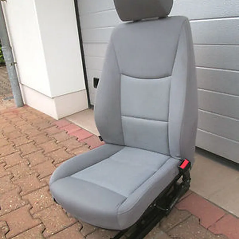 BMW E90 / E91 Beifahrer Sitz RECHTS Stoff Fluid grau ABHOLUNG 