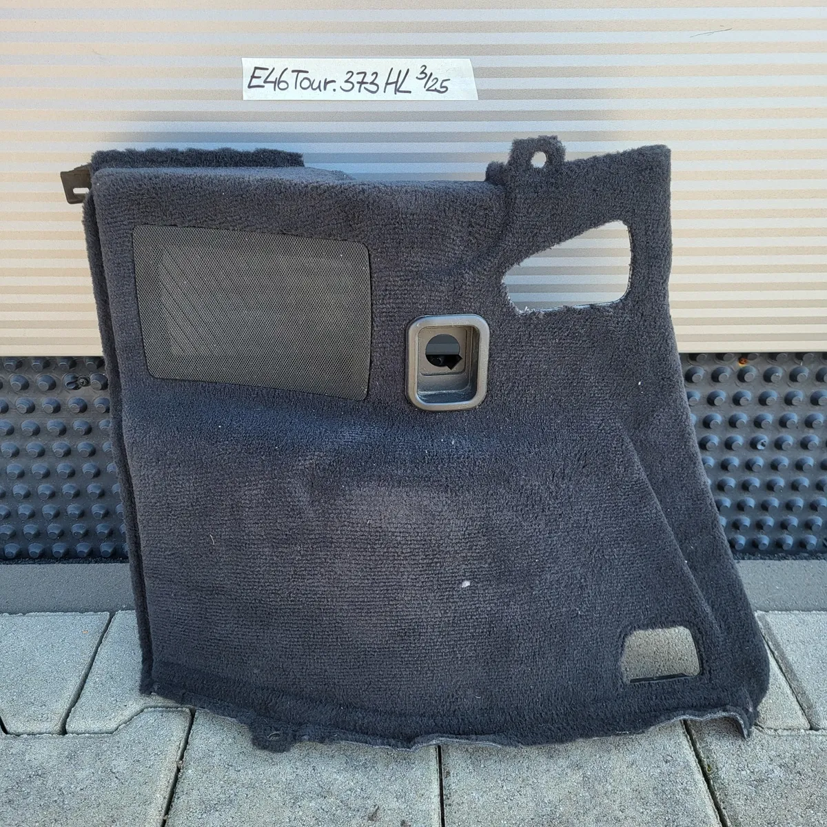 BMW E46 Touring Kofferraum Verkleidung / Gepäckraum Abdeckung LINKS 8208373