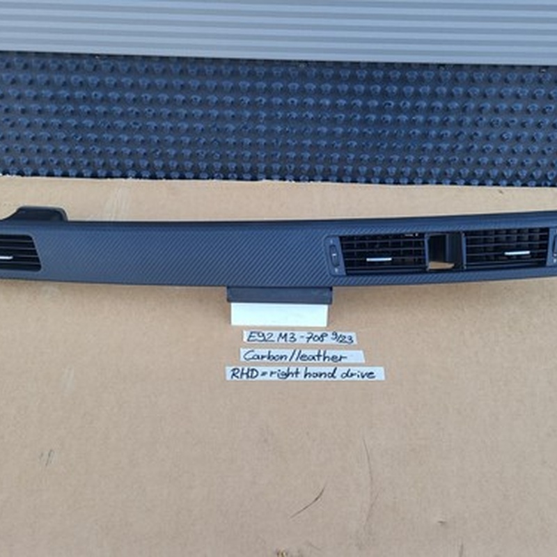 BMW E92 E93 M3 Leather Carbon Dashbord Interior Trim 8036708 RHD ABHOLUNG 