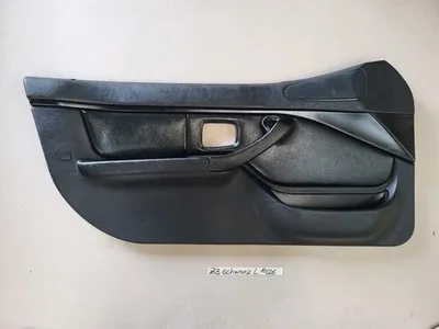BMW Z3 Roadster Coupe Tür Verkleidung Leder Schwarz LINKS + Griff Airbag-Klappe