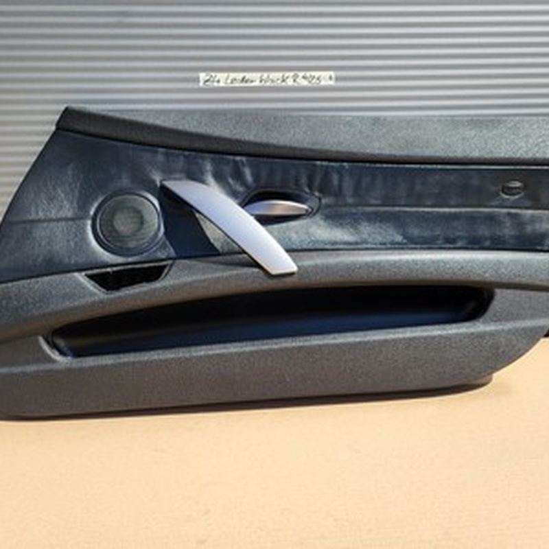 Türverkleidung BMW Z4 E85 Tür Verkleidung Türtafel Leder Oregon  schwarz RECHTS