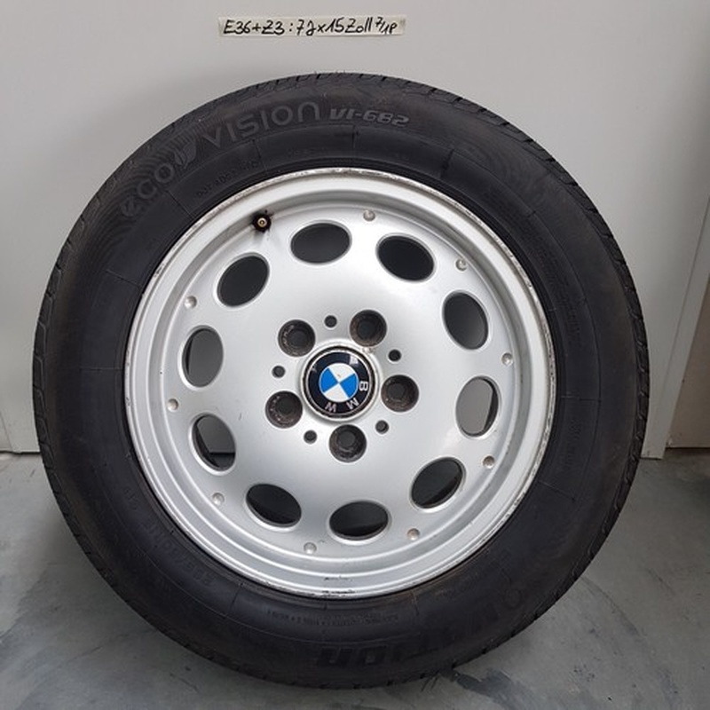 EINE original BMW E36 Z3 E46 Felge 1092408 Alufelge 7J x 15 Zoll + Reifen 205/60