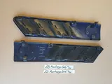 BMW Z3 Lufteinlass Ki​emen Ziergitter Motorhaube Montreal blau 297 RECHTS  LINKS