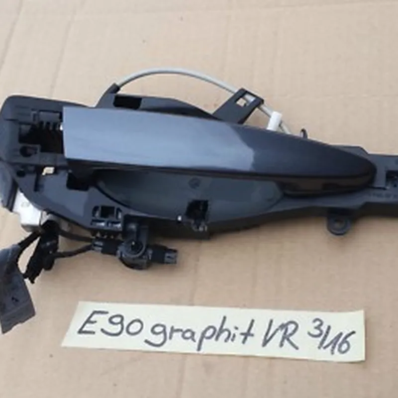 BMW E90 E91 Tür Griff beleuchtet graphit Träger + Schliessbügel VORNE RECHTS