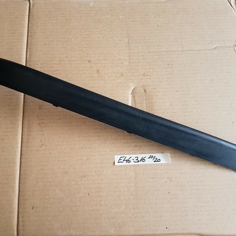 BMW E46 Limo Zierleiste Stoßstange Stoss Leiste Stossfänger RECHTS 8195316