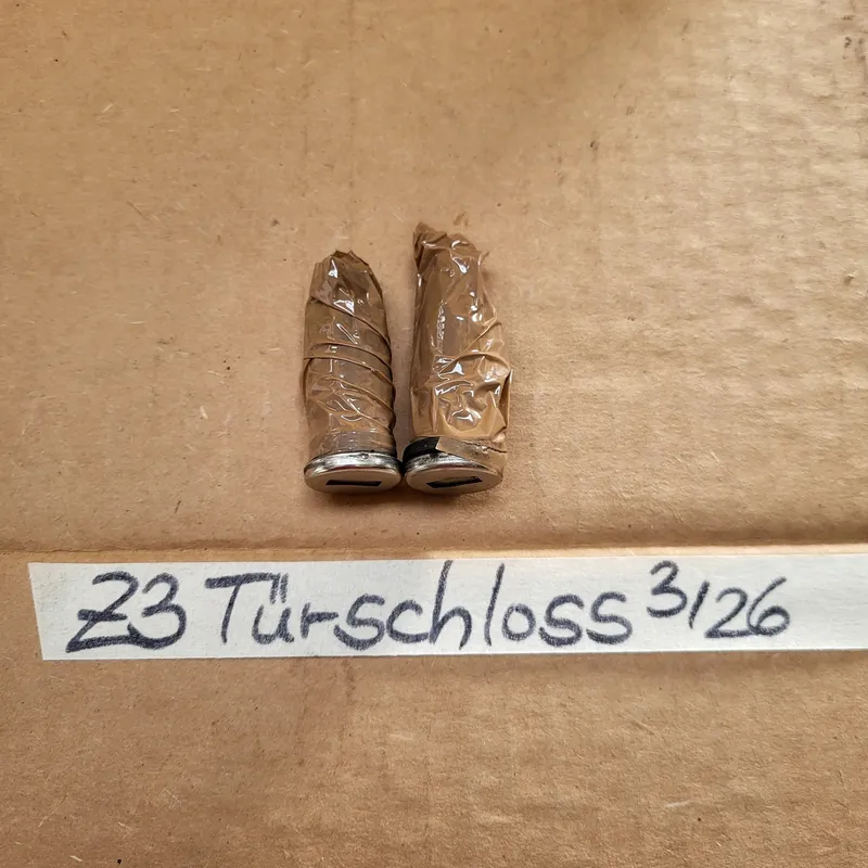 original BMW Z3 Roadster Tür Schloss Zylinder  OHNE Schlüssel 2 Stück mit Fallen