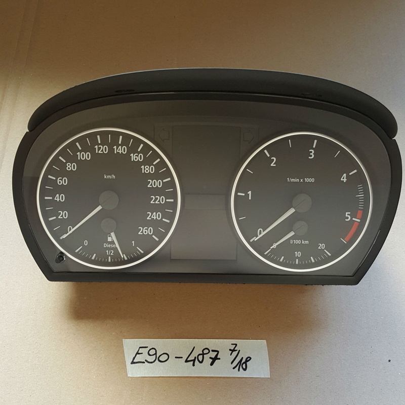 BMW 3er E90  E91  E92 Tachometer Tacho Kombi Instrument Speedometer 6983487