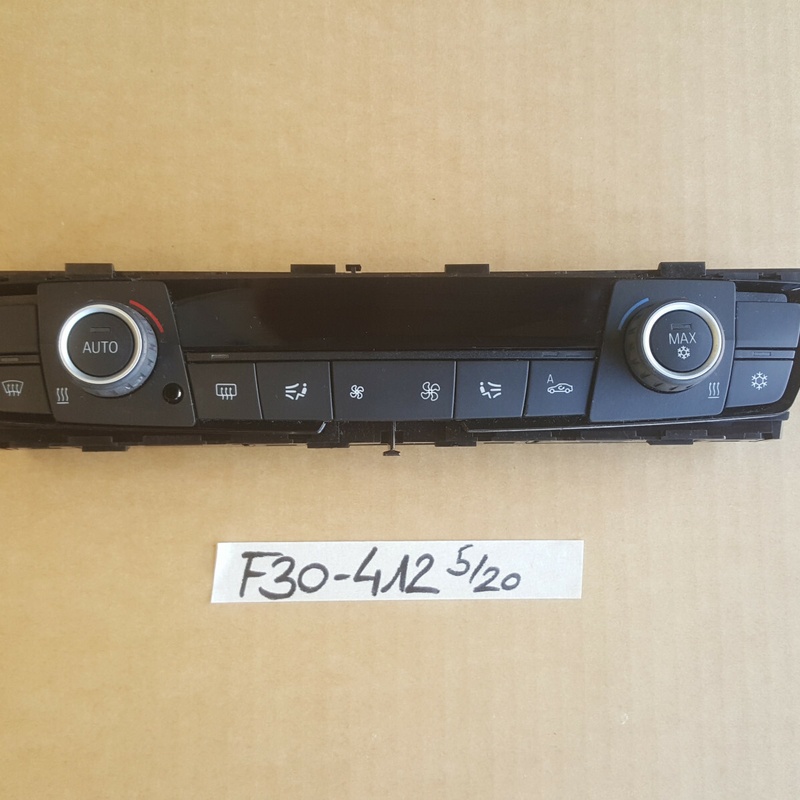 BMW F20 F21 F30 F31 F34 F32 F33 Klimabedienteil Steuergerät Heizung  110412
