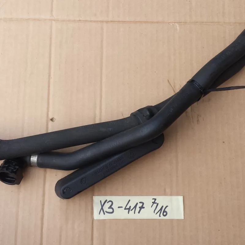 BMW E83 X3 Schlauch Heizkörper Ausgleichbehälter 3400417 + Gummilager 3400991