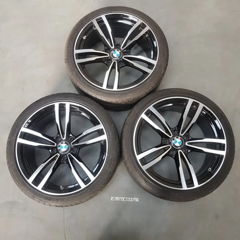 DREI BMW Z4 E85 E86 Leichtmetall Alufelge 9 J x 18 Zoll Goodyear 255/35 ABHOLUNG