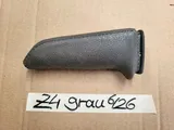 BMW Z4 E85 E86 Griff für Handbremse Leder grau