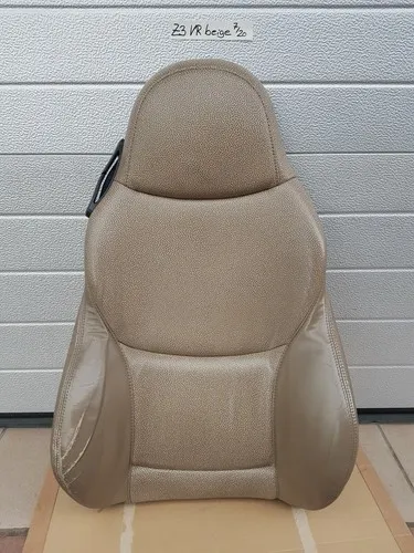BMW Z3 Beifahrer Sport Sitz Oberteil Leder beige Rückenlehne mit Sitzheizung 