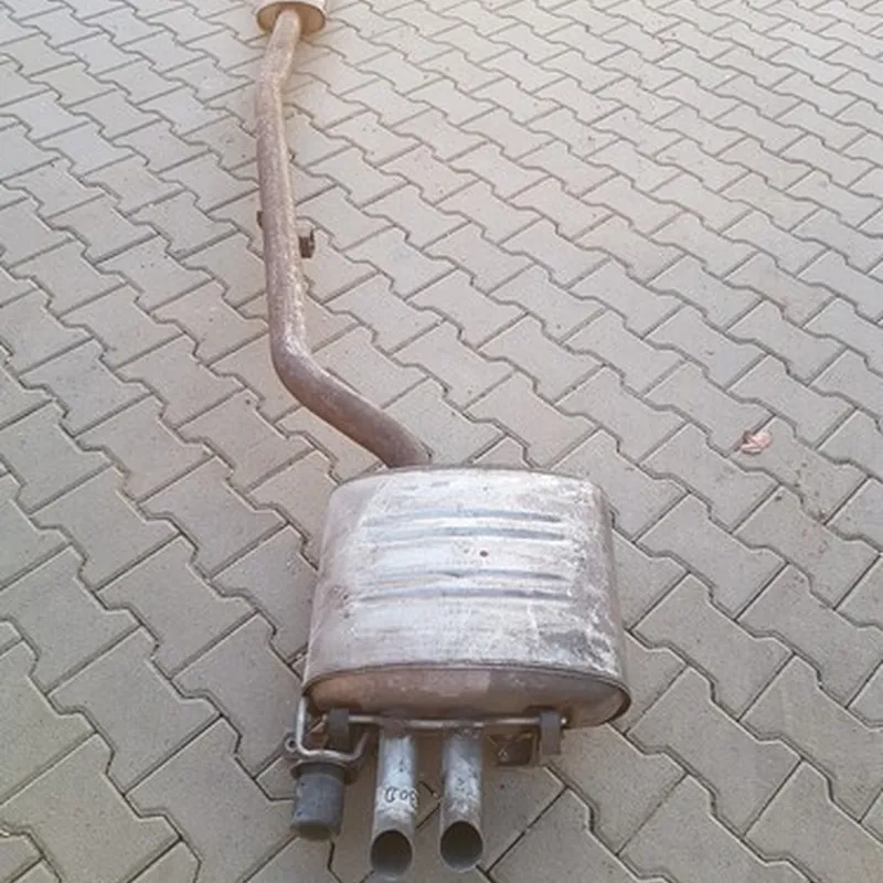 BMW E60 Auspuff 7789951 Endschalldämpfer 7789946 Mittelschalldämpfer ABHOLUNG 