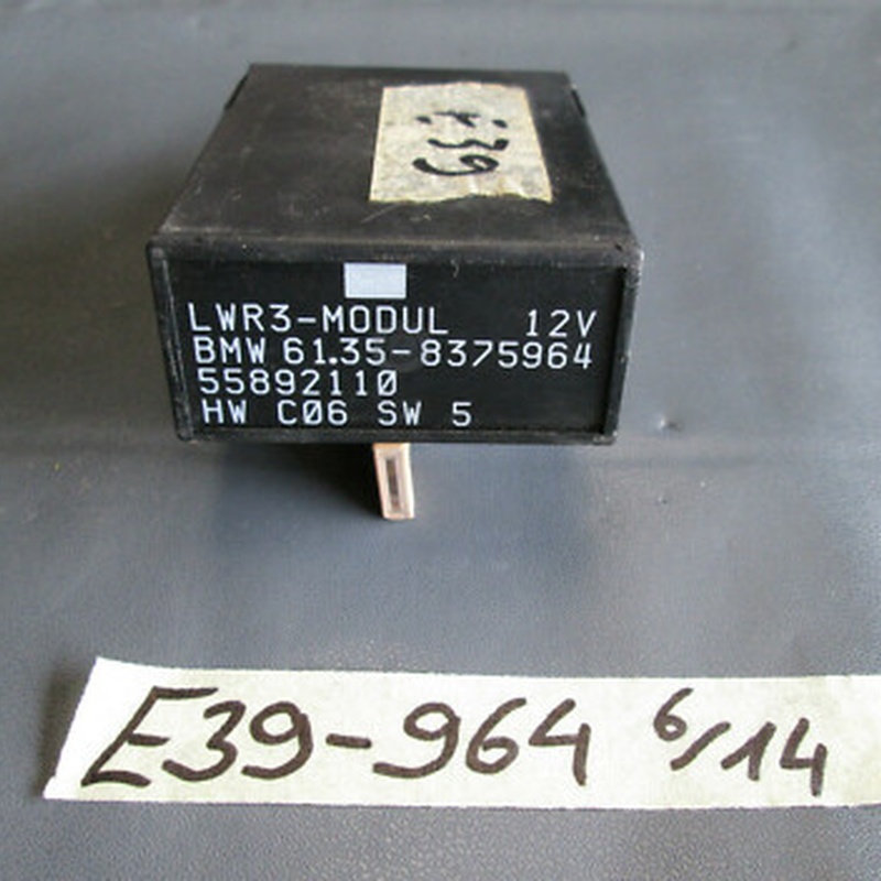 BMW E38 / E39 LWR 3 Modul /  Steuergerät Leuchtweiten Regulierung 8375964
