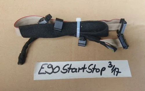 BMW E90 E91 Kabelbaum Funkschlüssel Einschub Start Stop Schalter Kabel  9130038