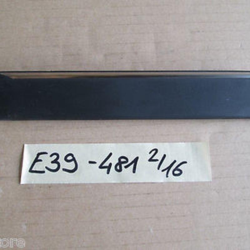 BMW E39 Zierleiste Stoßleiste Leiste Seitenwand Schwarz LINKS 8184481 