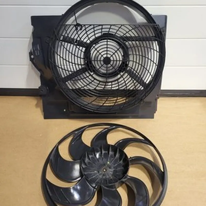 BMW E36 + Z3  Drucklüfter Klima Zusatz Lüfter Rahmen 6905617 +  Flügelrad 