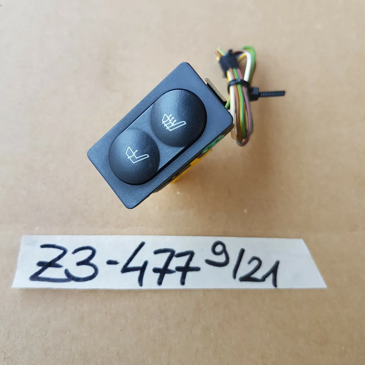 BMW Z3 Roadster + Coupe Sitzheizung Schalter 2491477 mit Kabel + Stecker