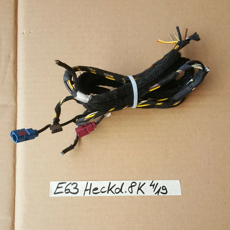 BMW 6er E63 E64 Heckdeckel Kabel  Kofferraum Kabelbaum  Heckklappe