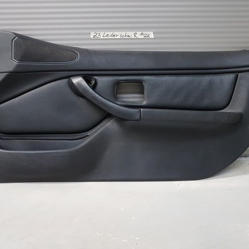 BMW Z3 Roadster Türverkleidung RECHTS Leder schwarz Beifahrer Seite mit Griff